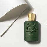 Parfums de Malry Haltane groene parfumfles met een zilveren dop